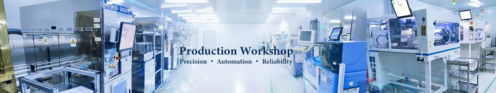 Cleanroom power semiconductor packaging line